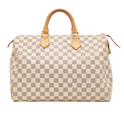 Speedy 35, Canvas, Damier Azur, BA4103, 2*